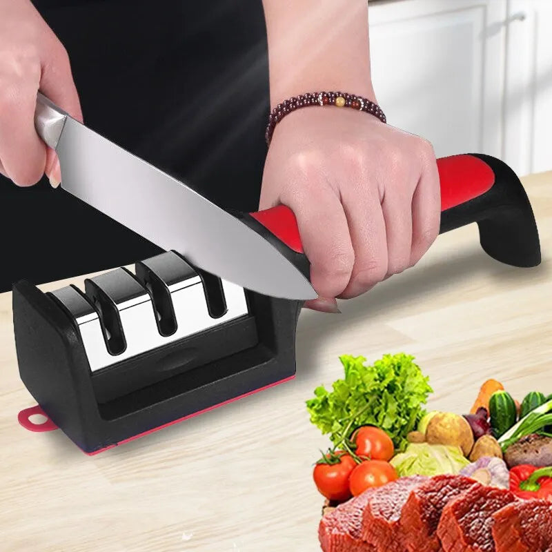 Afiador de faca Sharpener Multi-Funcional