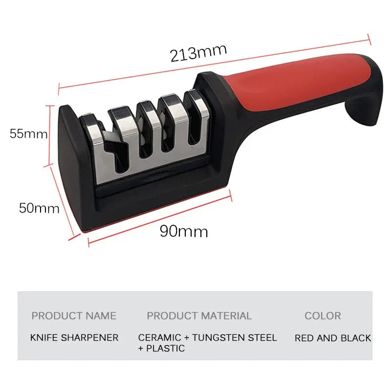 Afiador de faca Sharpener Multi-Funcional